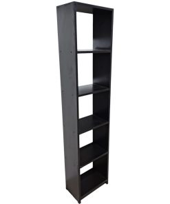 Biblioteca "SLIM" negra 180*40*25