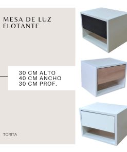 MESA DE LUZ FLOTANTE